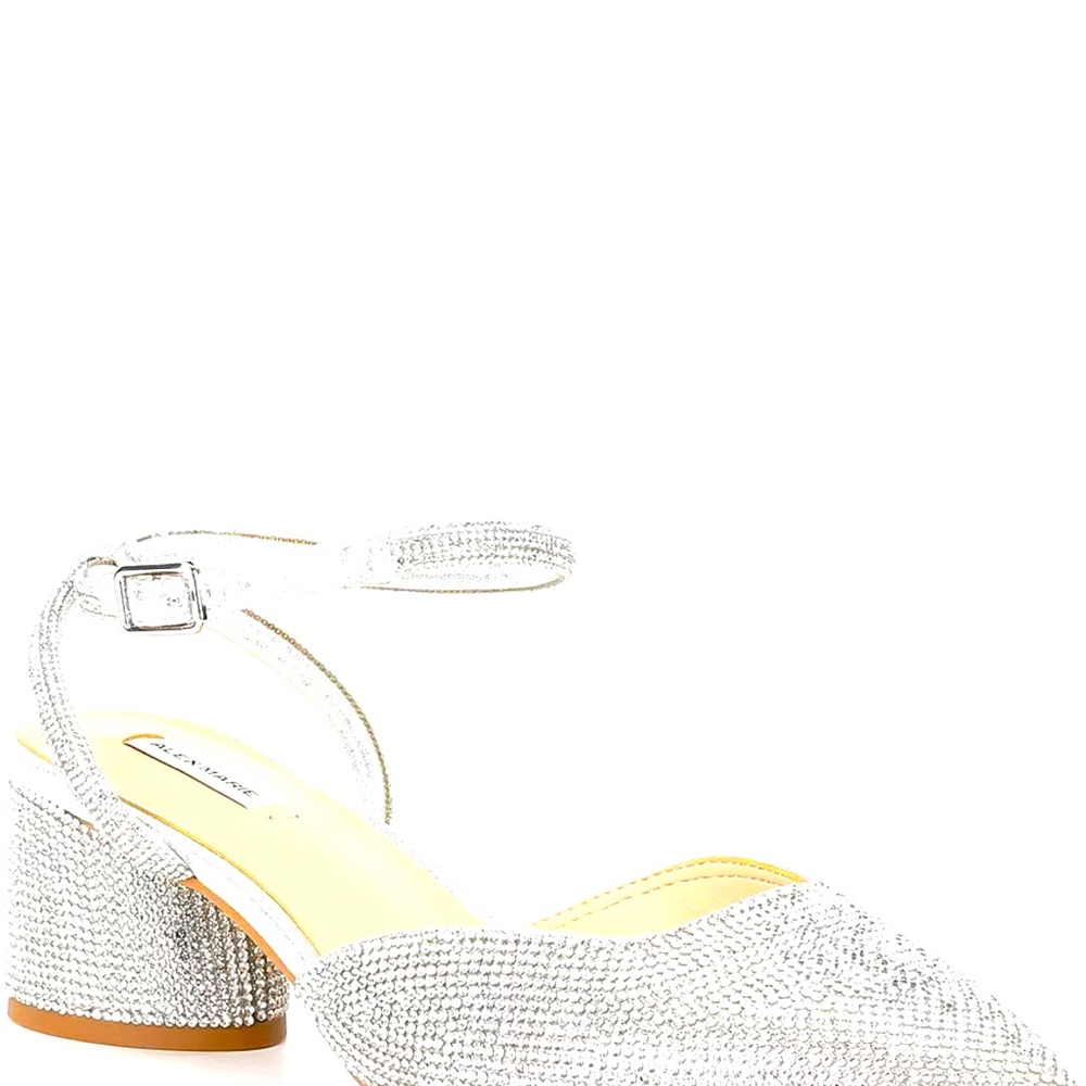 Gold Alex Marie ankle strap shoe NIB